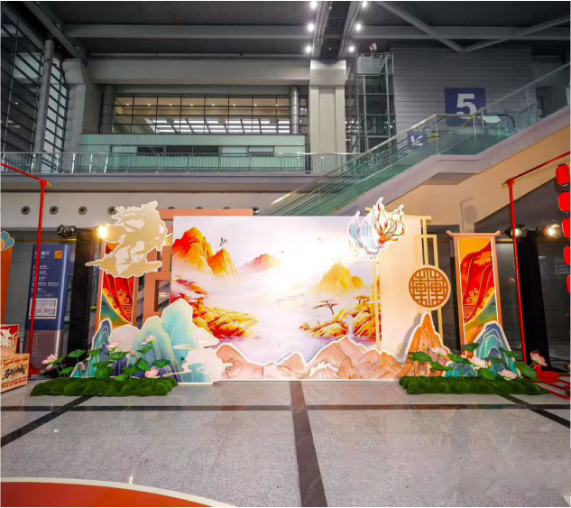  商场展陈布置